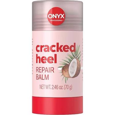 Onyx Professional Cracked Heel Repair Balm Stick for Dry Cracked Feet Treatment, Coconut Scent, 1 pack - Moisturizing Foot Balm, Rolls On, Cracked Heel Treatment