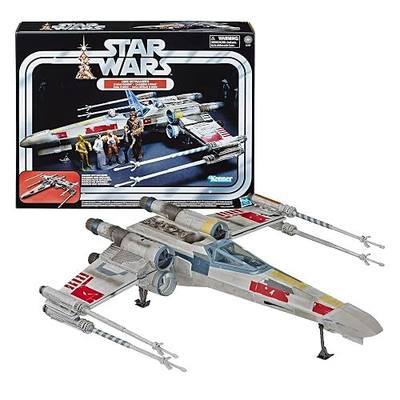 STAR WARS Luke Skywalker Red 5 X-Wing 3.75-Inch Scale Action Figure Vehicle | Star Wars Vintage Collection 3.75 Inch Scale Vehicle Figure Exclusive - Luke Skywalker Red X-Wing Fighter Reissue