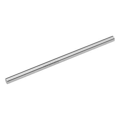 uxcell Round Steel Rod, 7mm HSS Lathe Bar Stock Tool 150mm Long, for Shaft Gear Drill Lathes Boring Machine Turning Miniature Axle, Cylindrical Pin DIY Craft Tool
