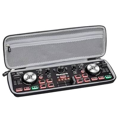 Aproca Case Compatible with Numark DJ2GO2 Touch Compact DJ Controller, Storage Portaable Hard Bag for Accessories (Case Only)