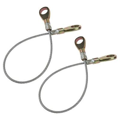 2 Pcs 53045-0006 Tailgate Cable Compatible with Kawasaki Mule 600 610 XC 610XC Hook Assy Tail Gate