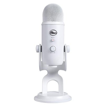 Blue Yeti USB Microphone - Whiteout (Renewed)