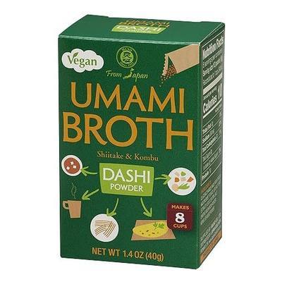 Muso From Japan - Umami Broth Dashi Powder, Vegan - 1.4oz, 4 Sachets (Pack of 1)