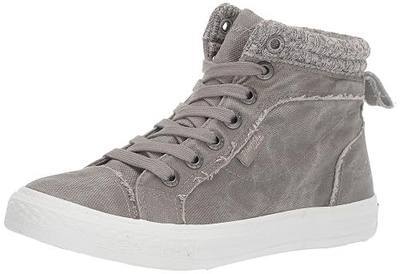 Blowfish Women's Khloe Shoe, Wolf Grey smoke canvas