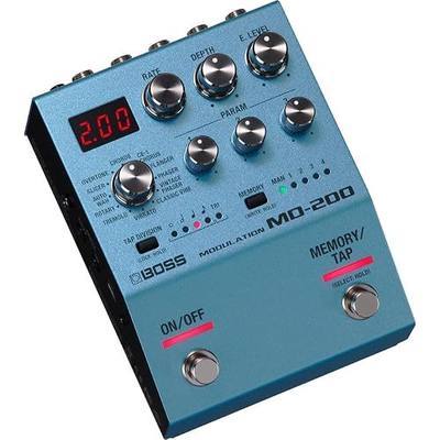BOSS MD-200 Premium Quality Modulation Guitar Pedal, Blue (MD-200)