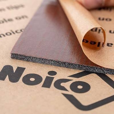 Noico Red 150 mil 36 sqft Car Sound Insulation, Heat and Cool Liner, Self-Adhesive Closed Cell Deadening Material (PE Foam Sound Deadener)