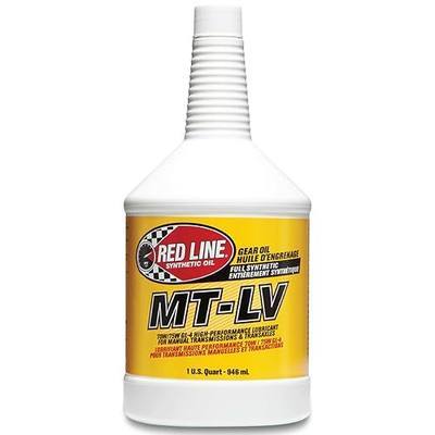 Red Line 50604 MT-LV 70W/75W GL-4 High-Performance Full Synthetic Gear Oil Lubricant for Manual Transmissions & Transaxles - 1 Quart