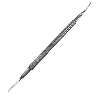 Staleks Pro Pedicure Toenail File Expert 60 Type 4 – Dual-Ended Narrow Ingrown Nail File – Stainless Steel