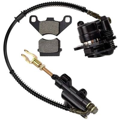 HIAORS Rear Disc Brake Master Cylinder Caliper Assembly for Tao tao Coolster 125cc 110cc Chinese ATV 4-Stroke 90cc 70cc 50cc Kazuma Baja SunL NST Roketa Loncin Lifan Vitacci Quad 4 Wheeler Parts