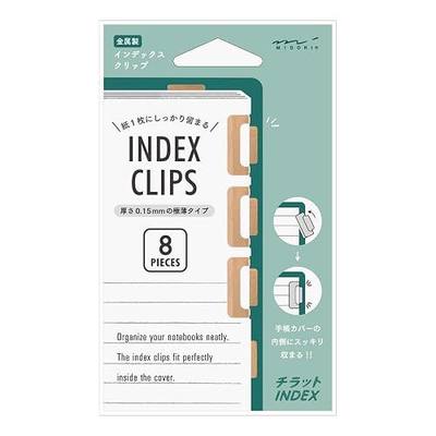Midori Chiratto Index Clips