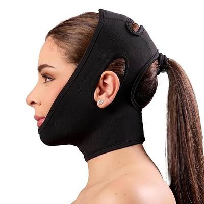 Shape Concept 301 Chin Strap Support Band Neck Bandage Face Chin High Compression for Post Surgery, Facelift & Lipo Recovery | Mentonera Reductora de Papada