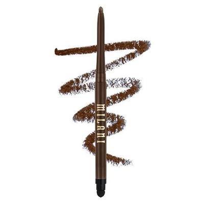 Milani Stay Put Eyeliner - Semi-Sweet (0.01 Ounce) Cruelty-Free Self-Sharpening Eye Pencil with Built-In Smudger - Line & Define Eyes with High Pigment Shades for Long-Lasting Wear