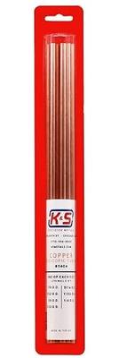 K&S Precision Metals Round Copper Telescopic Tubing Assortment 3404 – 7 Tubes, 1/16" to 1/4" OD, 12" Length, 0.014" Wall – DIY Projects, Made in USA