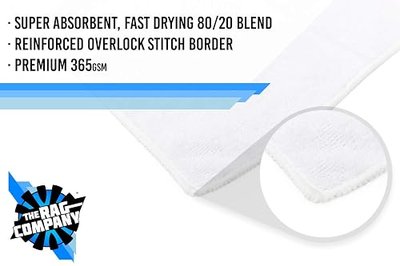 The Rag Company Microfiber Spa and Yoga Towel - Soft and Absorbent Towel for Gym, Spa, Exercise, Hotel, and Resort Use - Dries Fast - 16x27 inches, Ice Grey, 6-Pack
