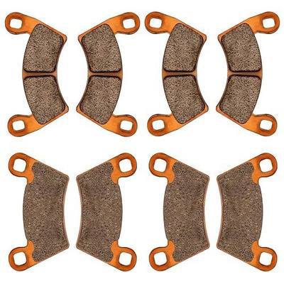 ZINGER Brake Pads for Polaris Ranger 500 570 700 800 900 RZR 800 900 800XP | Front and Rear Brake Pads for Polaris Ranger XP 900 2013-2019, Fits Polaris Ranger 900XP EV Diesel Crew 570