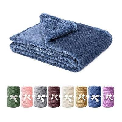 Dog Blanket,Soft Fuzzy Blankets for Puppy, Medium Premium Fluffy Blankets Plush Fleece Throw Dog Bed, Couch, Sofa, Reversible Travel Warm Covers