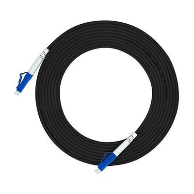 5M LC to LC Outdoor Armored Simplex 9/125 SM Fiber Optic Cable Jumper Optical Patch Cord Singlemode 5Meters 16ft LC-LC