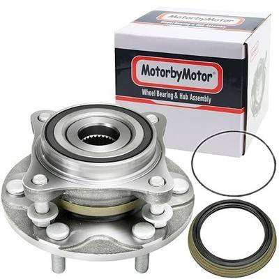 MotorbyMotor 950-001 Front Wheel Bearing and Hub Assembly 4WD with 6 Lugs fits for Toyota Tacoma 4Runner FJ Cruiser, Lexus GX460 GX470 Wheel Hub Bearing Assembly 515040