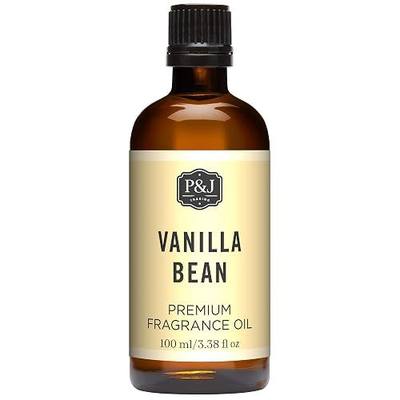 P&J Trading Fragrance | Vanilla Bean Oil 100ml - Candle Scents for Candle Making, Freshie Scent, Soap Making Supplies, Diffuser Oil Scents