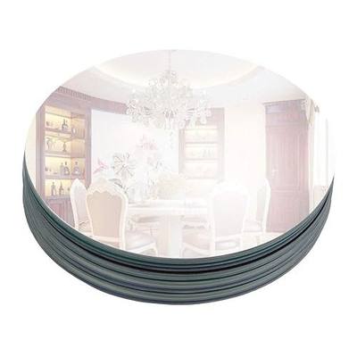 Murrey Home 12 Pack Mirror Centerpieces for Tables, 12" Round Mirrors for Centerpieces Wedding Party Mirror Tiles Christmas Decorations, 2MM