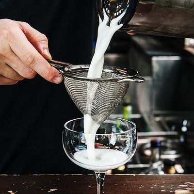 Cocktail Kingdom CoCo Strainer, Ultra Premium Mesh Cocktail Cone Strainer - Gunmetal Black