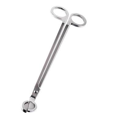 Candle Wick Trimmer, Polished Stainless Steel Wick Clipper Cutter - Reaches Deep Into Candles to Cut Spent Wicks, Allow Cleaner Burn and Prevent Soot Buildup