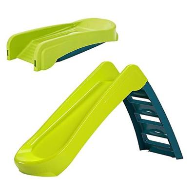 Fun N Fold Slide for Kids – Indoor or Outdoor Playset with Wide Steps and Smooth Sliding Surface for Safe Active Play – Lightweight Portable Activity Toy for Boys and Girls, Ages 18 Months+