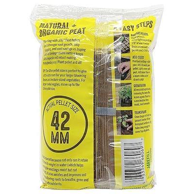 Jiffy Plant Starter Pellets - Peat Pellets Refill - 42mm, 5 Pack, Peat