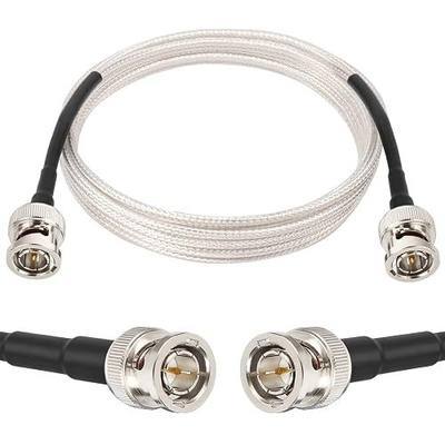 XRDS -RF SDI Cable 10ft, Thin 3G/6G HD-SDI Cable, 75 Ohm RG179 Coaxial Cable with Heavy Duty BNC to BNC Male Connector for Surveillance Camera System Cables CCTV/DVR/TV