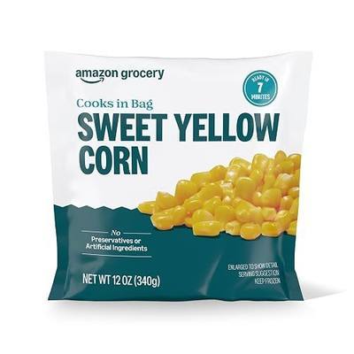 Amazon Grocery, Sweet Yellow Corn, 12 Oz, Frozen