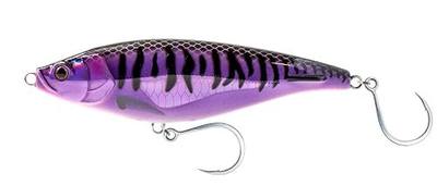 Nomad Design Madscad 115 Salt Water Long-Casting Sinking 4-1/2", 1-1/2oz, Twitchbait with Durable BKK Diablo 5X Singles 3/0 Hooks, Ideal for Snook & Striped Bass