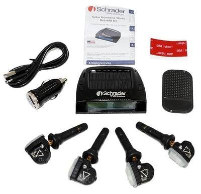 Schrader TPMS Retrofit Kit Designed For Use On Passenger Vehicles and Light Trucks Built Prior to 2008 Without Factory Installed TPMS. Ideal for Off Road Applications and Classic Collector Cars.