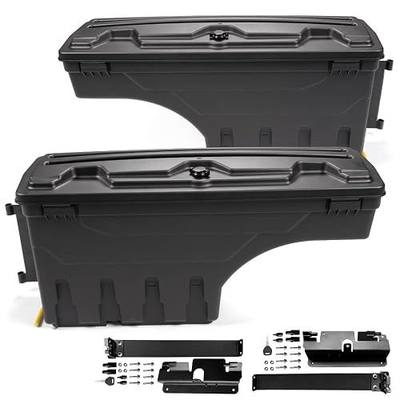 PIT66 Right Left Truck Bed Storage Box Fit Silverado Sierra 2007-2019 | Rear Right Left Storage Box Drawer Fit Sierra/Silverado 1500 2500 3500 2007-2018, Silverado 1500/Sierra Legacy/Limited 2019