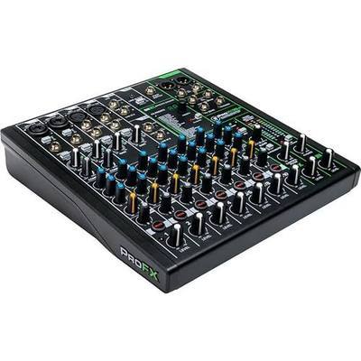Mackie ProFX10v3 10-Channel Professional Analog Mixer with USB, Onyx Mic Preamps and GigFX Effects Engine | 2-In/4-Out USB, Gigfx 24 Fx, 48V Phantom, Latency-Free Monitoring