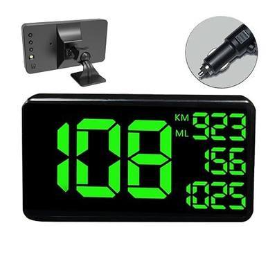 Kingneed Truck GPS Speedometer 6.2 inch Extend Digital Display Vehicle Odometer Trip Meter Course Overspeed Alarm MPH/KMH