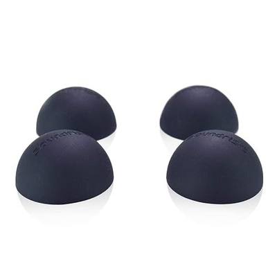 Soundrise DOMES Isolation Pads - Sound Dampening & Anti-Vibration Silicone Feet - Audio Isolation Feet for Subwoofers, Speakers & Turntables - Peel & Stick, Durable Class-A Silicone, Non-Slip (4-Pack)