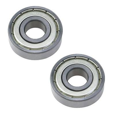 Antrader 12x32x10mm 6201Z Double Shielded Deep Groove Radial Ball Bearings | Smooth Low Noise Rotation,Widely Used for Motors, Wheels, Machinery