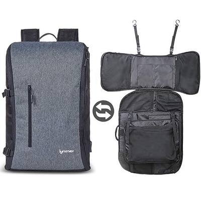 Laptop Backpack Toiletry Bag Mulltiple Function Hanging Organizer with USB Charging Port Waterproof Travel Backpack for Business School Trip