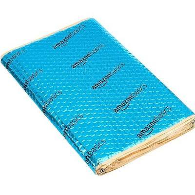 Amazon Basics Car Sound Deadening Mat, 14.5" x 10", 10-Pack, Noise and Heat Insulation, Self-Adhesive, Vibration Dampening