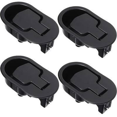 STARVAST Black Modern Recliner Handle Replacement Pack of 4, Universal Fit for Ashley and Major Brands, Aluminum Alloy, Easy Installation