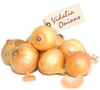 VIDALIA ONIONS SWEET FRESH PRODUCE 3 POUNDS