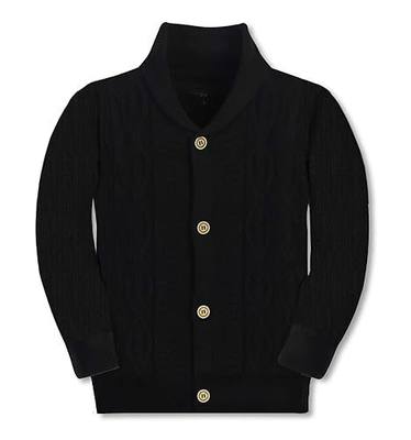 Gioberti Kids and Boys 100% Cotton Knitted Shawl Collar Cardigan Sweater