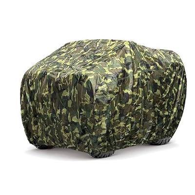 EliteShield Lightweight ATV Cover, Weatherproof Quad Cover, Water and Wind Resistant Four Wheeler Cover for Polaris Kawasaki Yamaha Suzuki Honda Arctic Cat Can-Am, Camo Color fits 96" Long