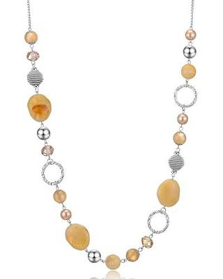 PEARL&CLUB Long Beaded Necklaces For Women - Sweater Chain Fashion Jewelry Necklace Gifts For Women