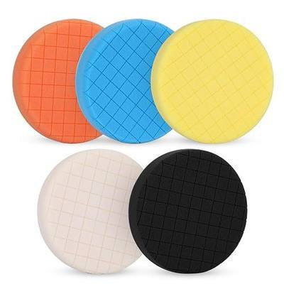 AVID POWER 6 Inch Buffing Polishing Pads 5Pcs for 6 Inch Backing Plate, Compound Buffing Sponge Pads for Car Buffer Polisher Compounding, Polishing and Waxing