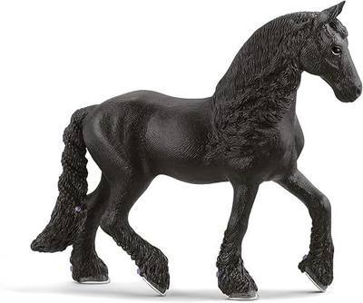Schleich Horse Club Frisian Mare Horse Toy Figurine - Realistic Toy Figure with Detailed Braiding and Mane, Fun and Imaginative Play for Boys and Girls, Gift for Kids Ages 5+