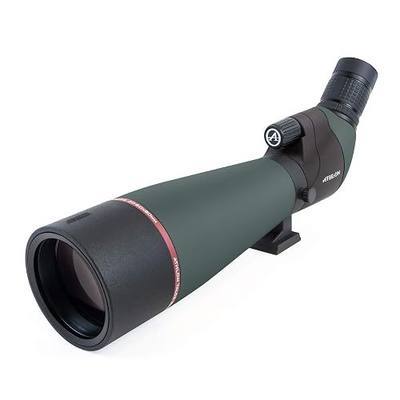 Athlon Optics Talos 20-60x80 Spotting Scope with Tripod and Carrying Case - Angled, Charcoal Grey - 315001G