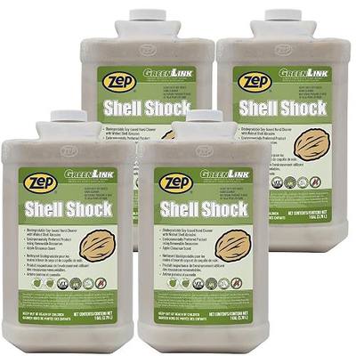 Zep Shell Shock Industrial Hand Cleaner - 1 Gallon (Case of 4) - 318524 - Made With Biodegradable Soy and Walnut-Based Formula For An Exceptional Clean