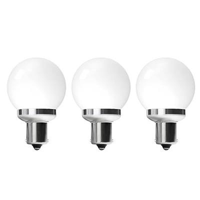 RV Vanity Light Bulbs 12 Volt, 20-99 1141 1156 BA15s LED Bulbs, RV Vanity Replacement Lights for Camper Travel Trailer Motorhome 5th Wheel Interior Light Bulbs, Natural White 4000K 3-Pack