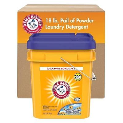 Arm & Hammer, Professional Powder Laundry Detergent, Crisp Clean, 18lb Pail (Pack of 1) 290 Loads